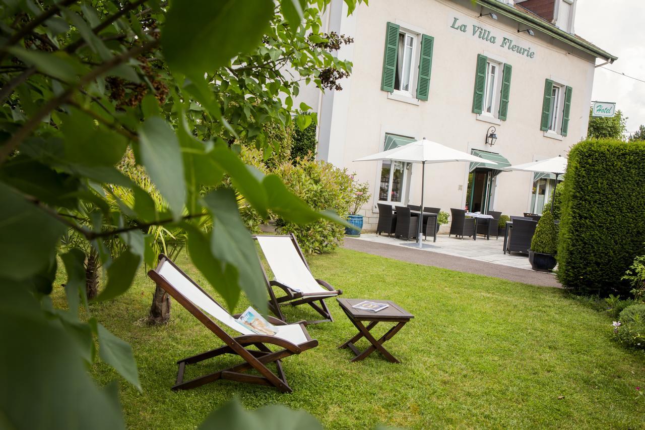 Hotel La Villa Fleurie Beaune  Bagian luar foto